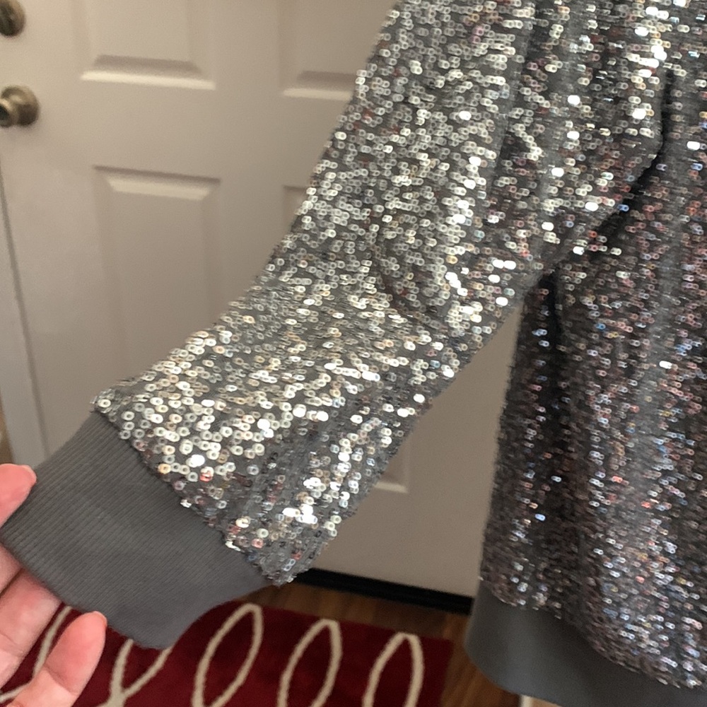 Chicos Zenergy size 2 or large in US. SEQUIN and lined - Picture 6 of 10